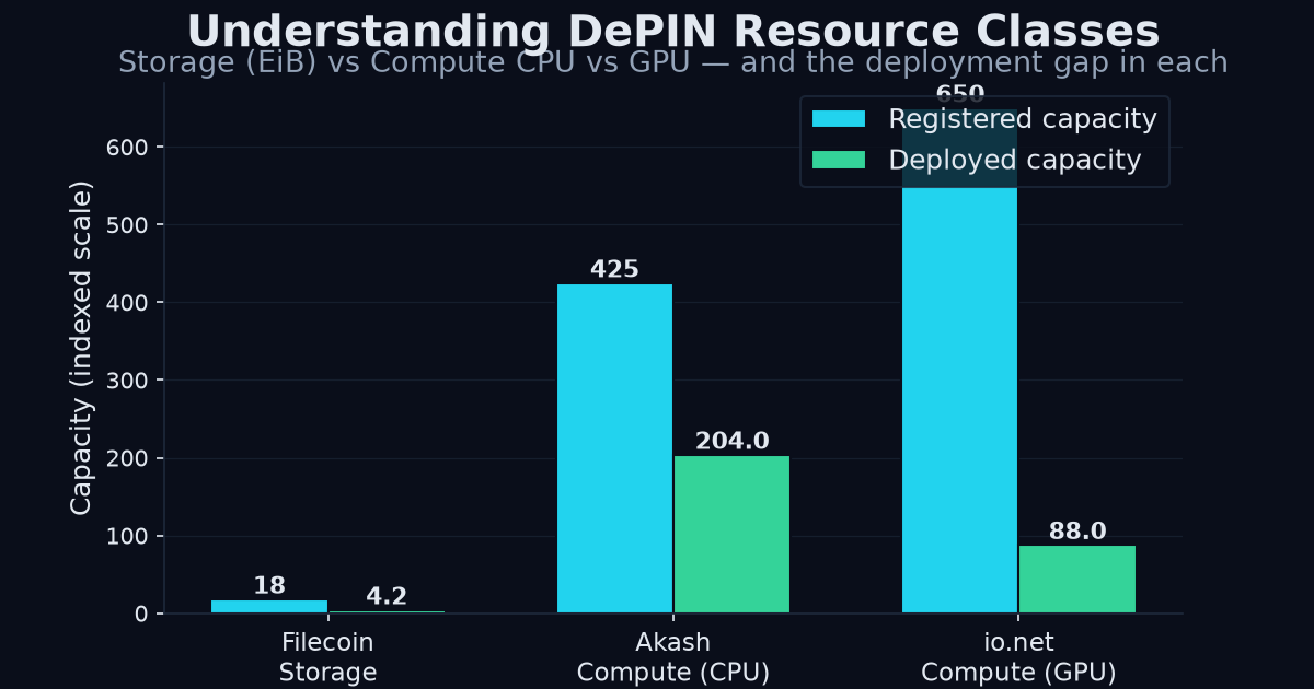 DePIN resource classes comparison